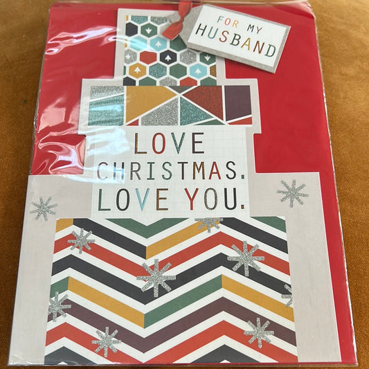 Husband Christmas Card - Hallmark