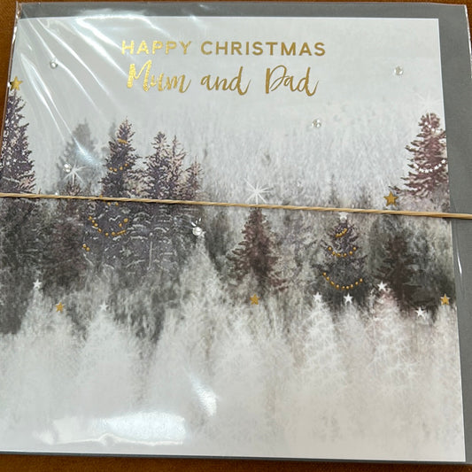 Mum & Dad Christmas Card - H&G
