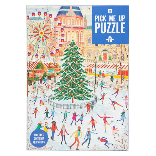 Ice Skating Christmas Puzzle | 1000 Pieces | Christmas |