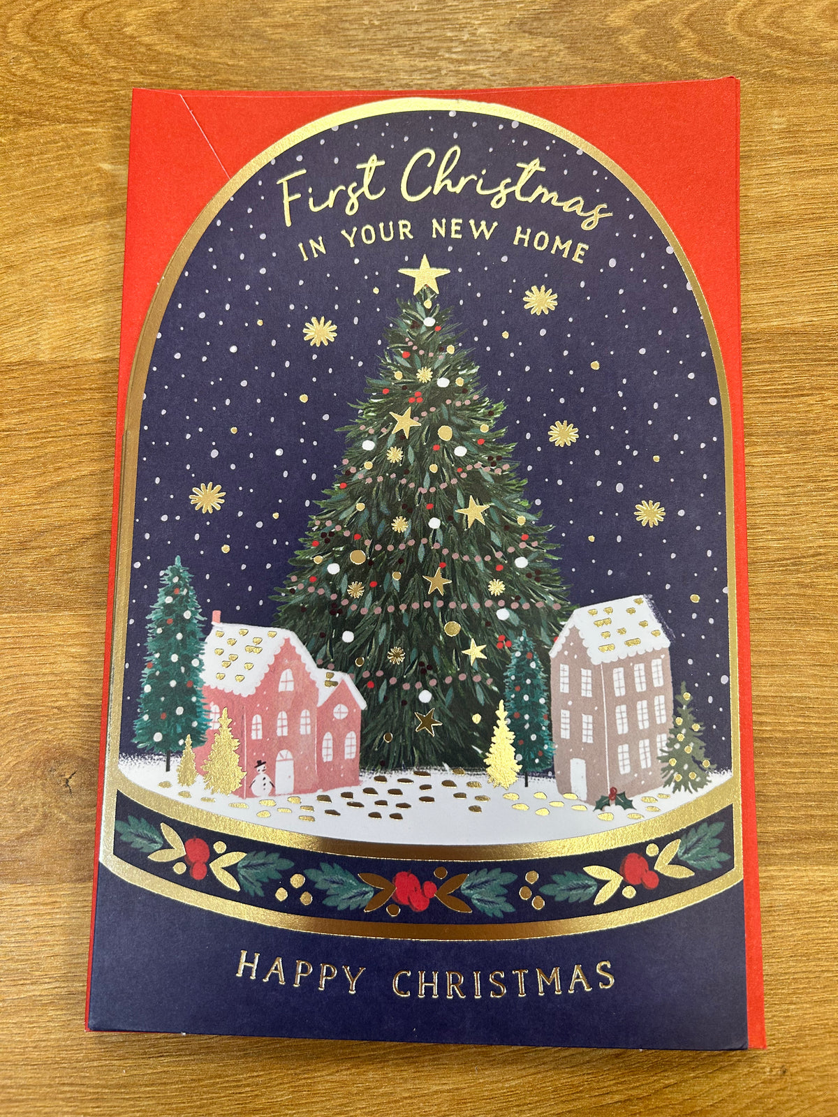1st Christmas In Your New Home Christmas Card