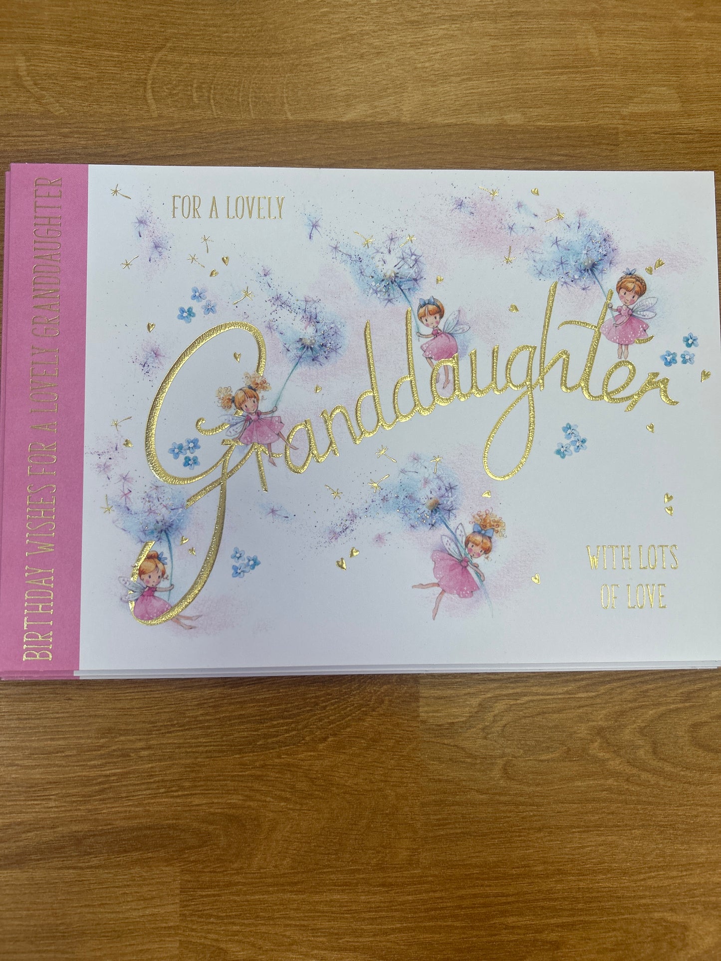 Granddaughter Birthday Card - Words 'n' Wishes