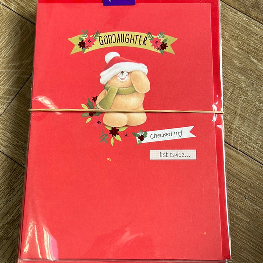 God Daughter Christmas Card - Hallmark