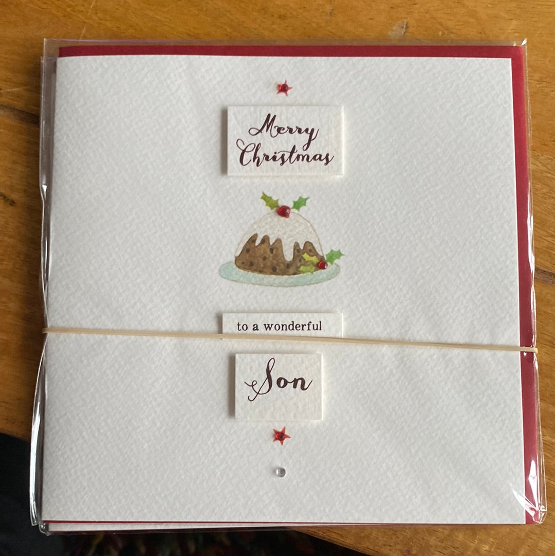 Son Christmas Card - Blue Eyed Sun