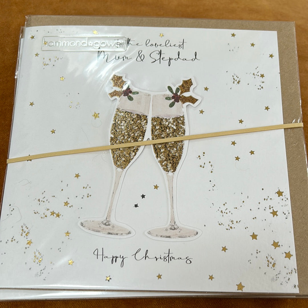 Mum & Step-Dad Christmas Card - HG