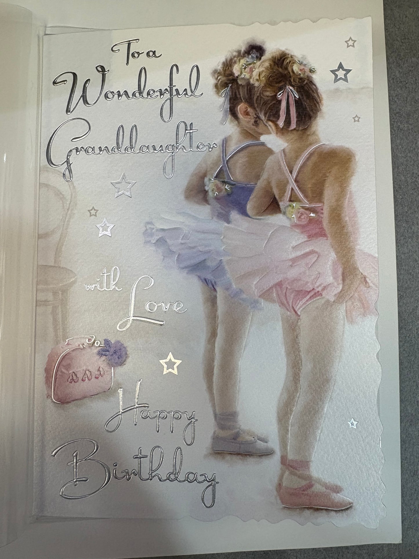 Granddaughter Birthday Card - Jonny Javelin