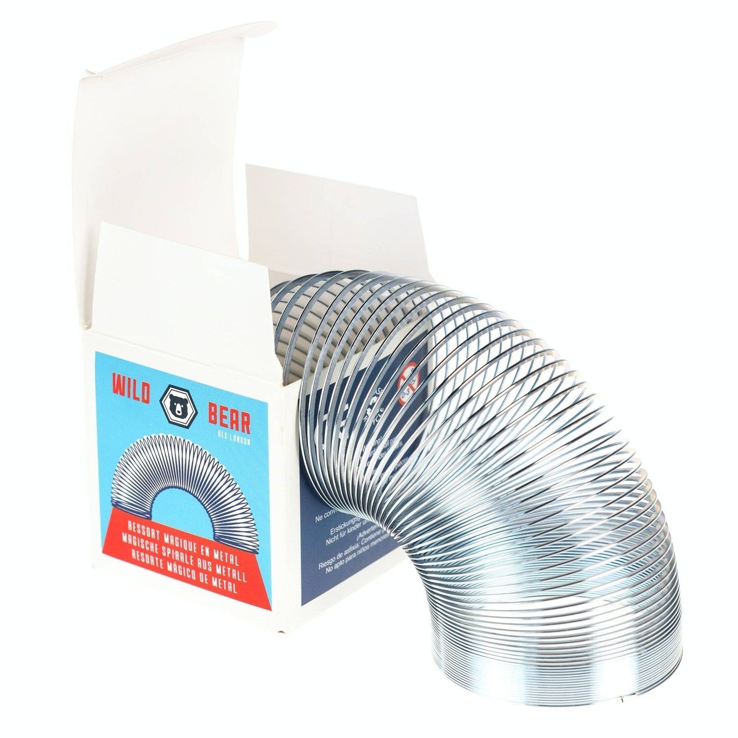 Metal Magic Spring – Classic Slinky Toy for Tricks & Tactile Fun