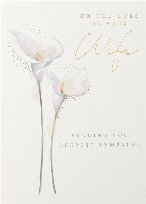 Wife Sympathy Card - Paperlink