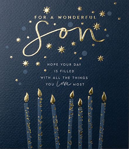 Son Birthday Card - Paperlink