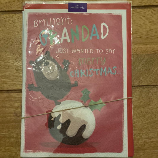 Grandad Christmas Card - Hallmark