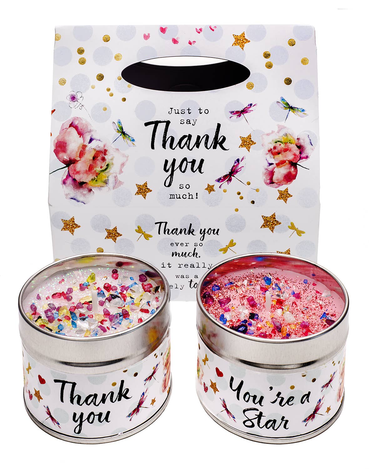 Thank You Duo Candle and Gift Bag