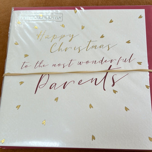 Mum & Dad Christmas Card - H&G