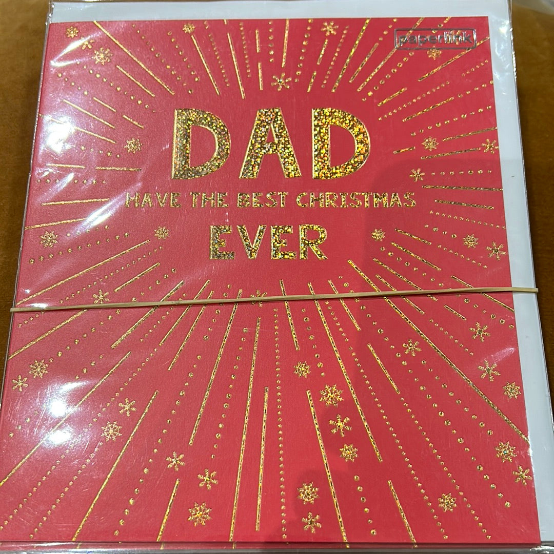 Dad Christmas Card - Paperlink