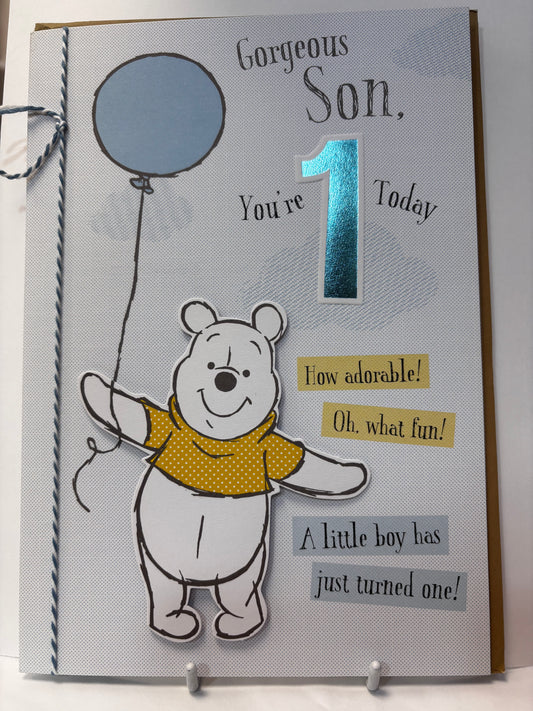 Son 1st birthday