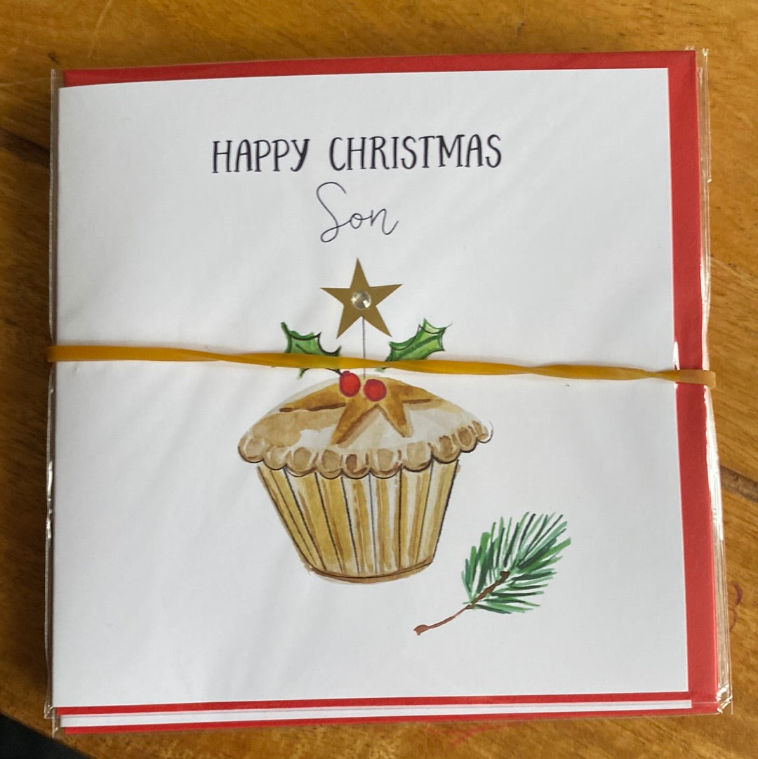 Son Christmas Card - Katie Phythian