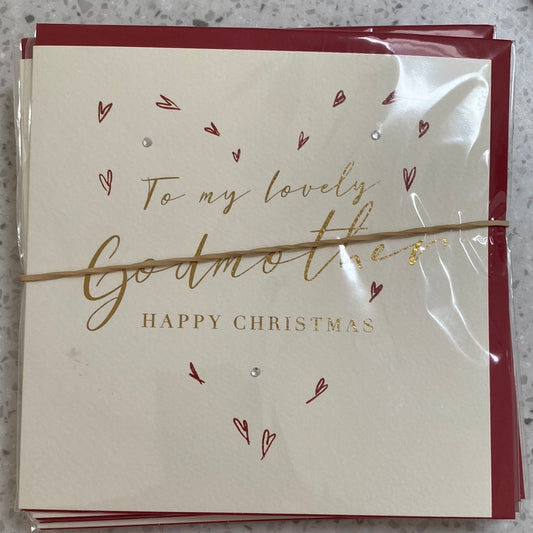 Godmother Christmas Card - Hammond Gower