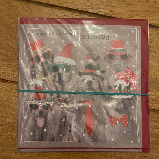 Grandpa Christmas Card - Hammond Gower