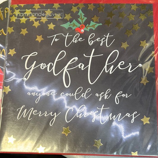 Godfather Christmas Card - Hammond Gower