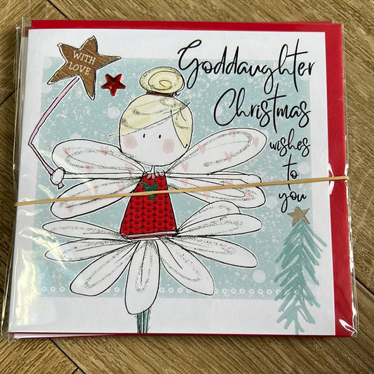 God Daughter Christmas Card - Tracey Russell