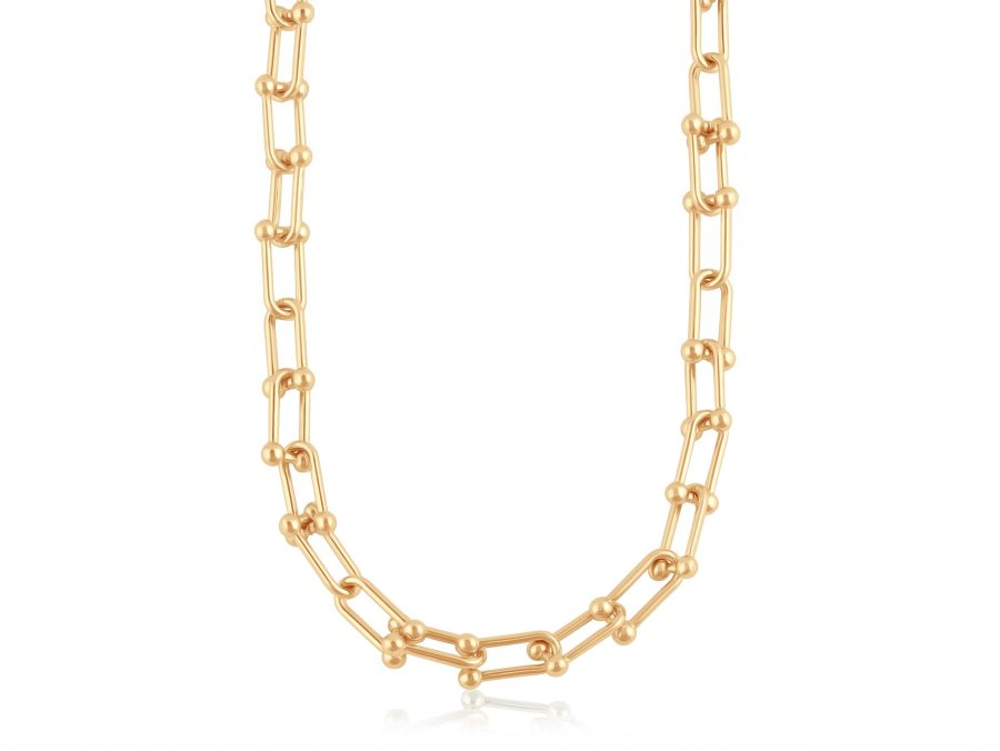 Gold Plated Chunky Chain Necklace