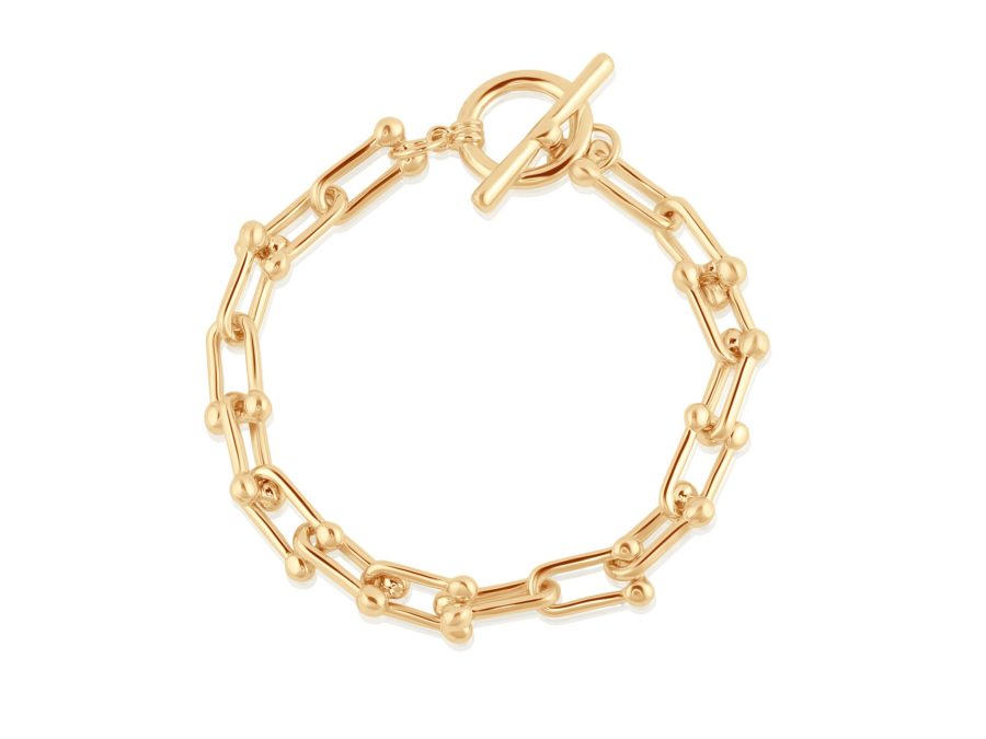 Gold Plated Chunky Chain Bracelet