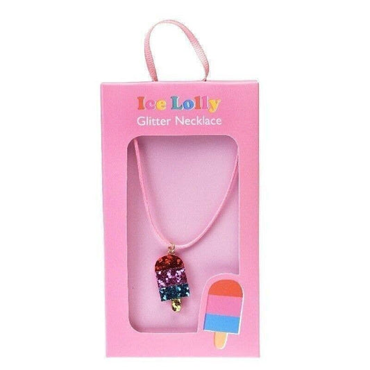 Children’s Glitter Ice Lolly Necklace