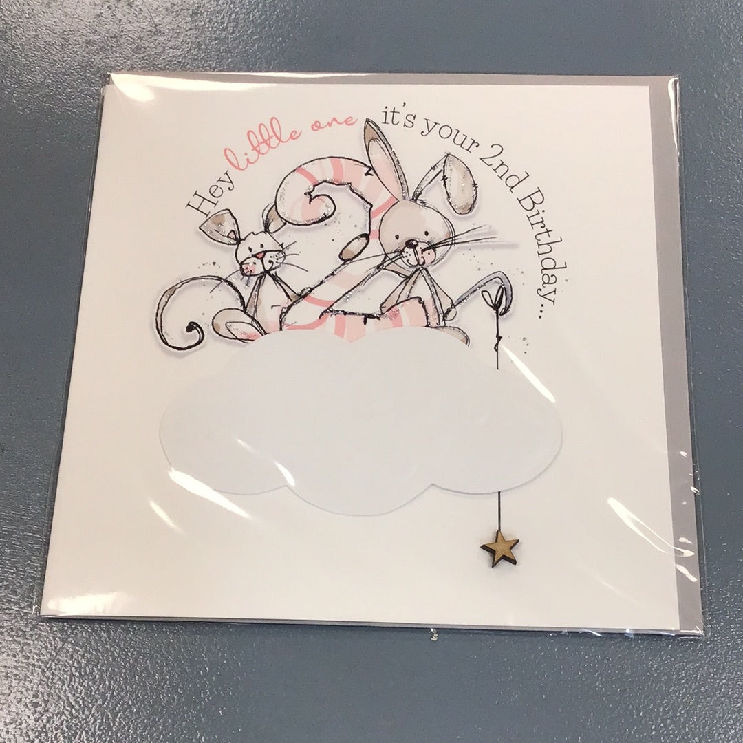2nd Birthday Card - TR