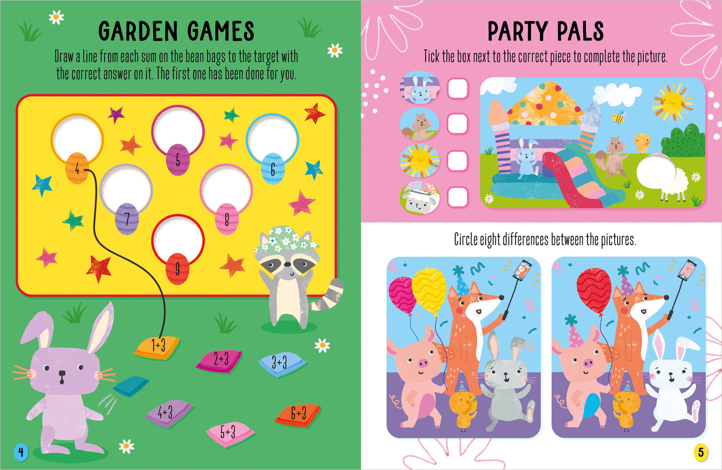 Easter Parade Sticker Activity Book – Fun Puzzles, Crafts & 100+ Stickers for Kids 4+