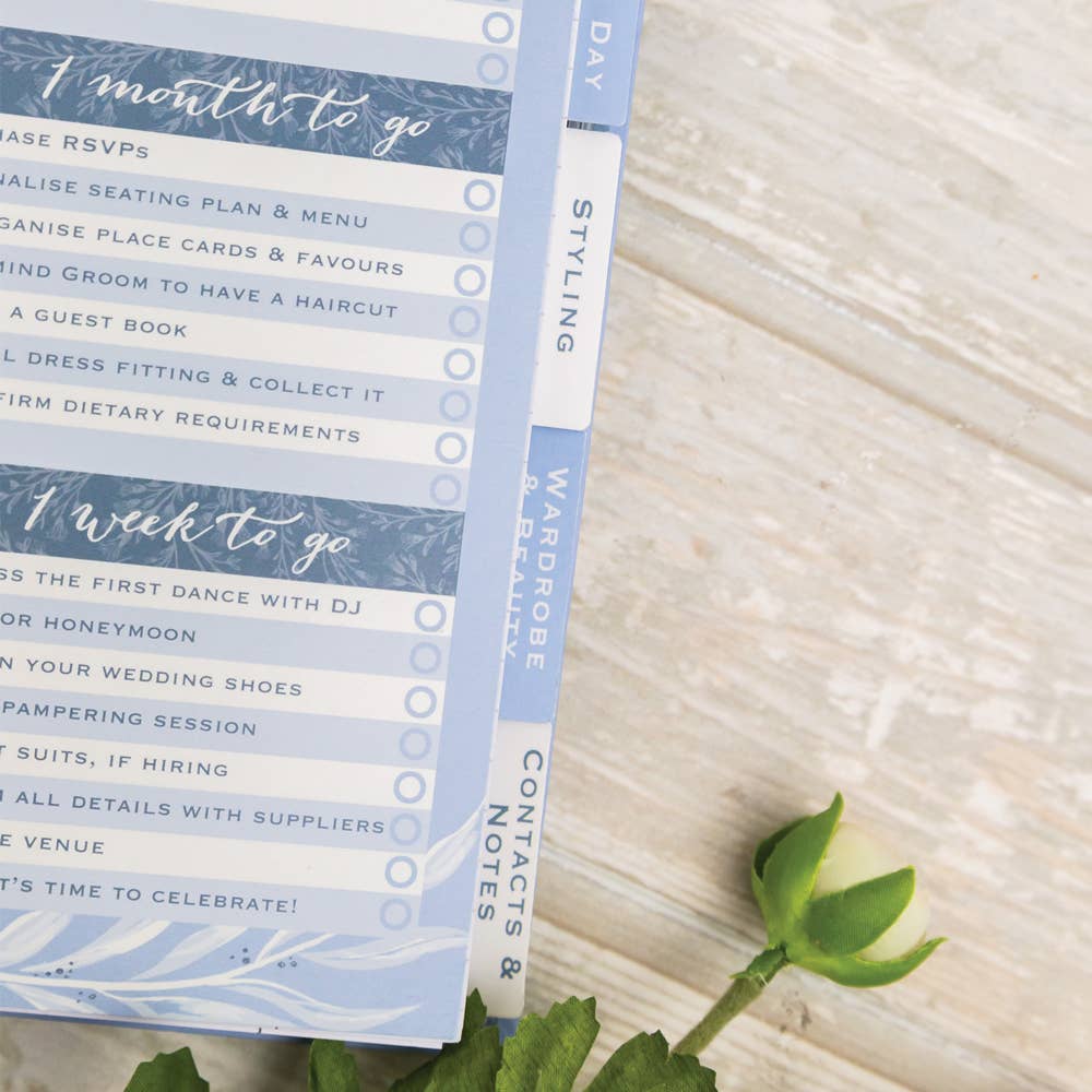 Luxury Powder Blue Wedding Planner