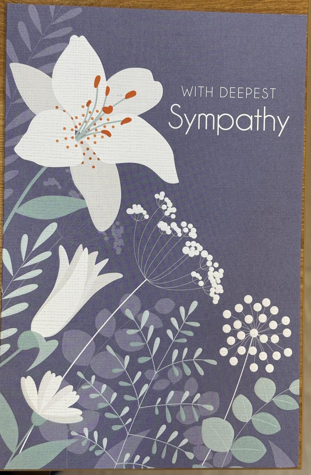 Sympathy Card - Words 'n' Wishes