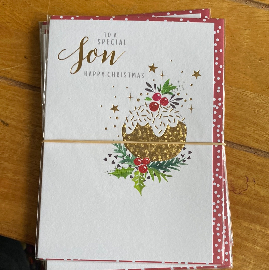 Son Christmas Card - Rosanna Rossi