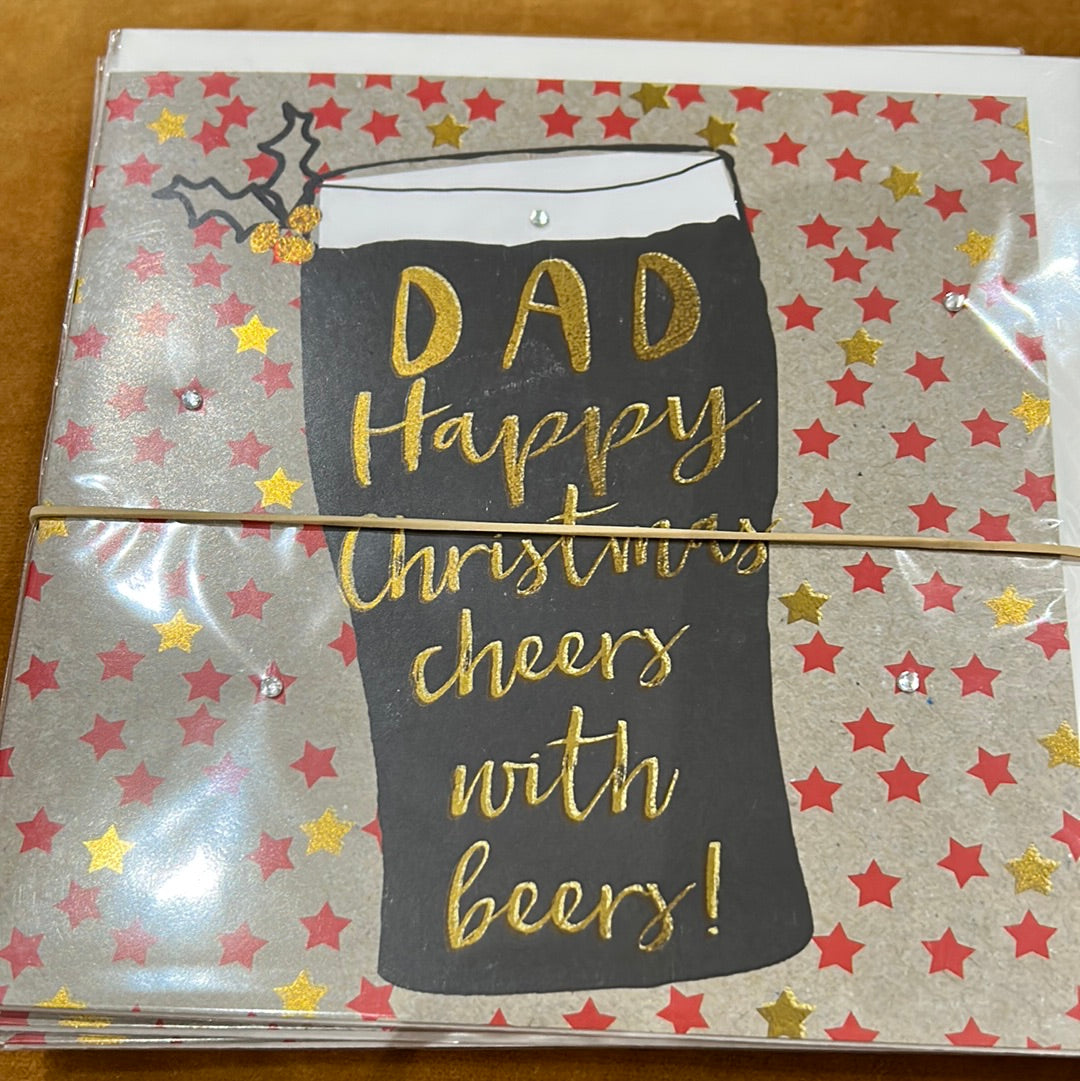 Dad Christmas Card - H&G