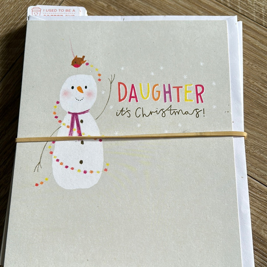 Daughter Christmas Card - Hallmark