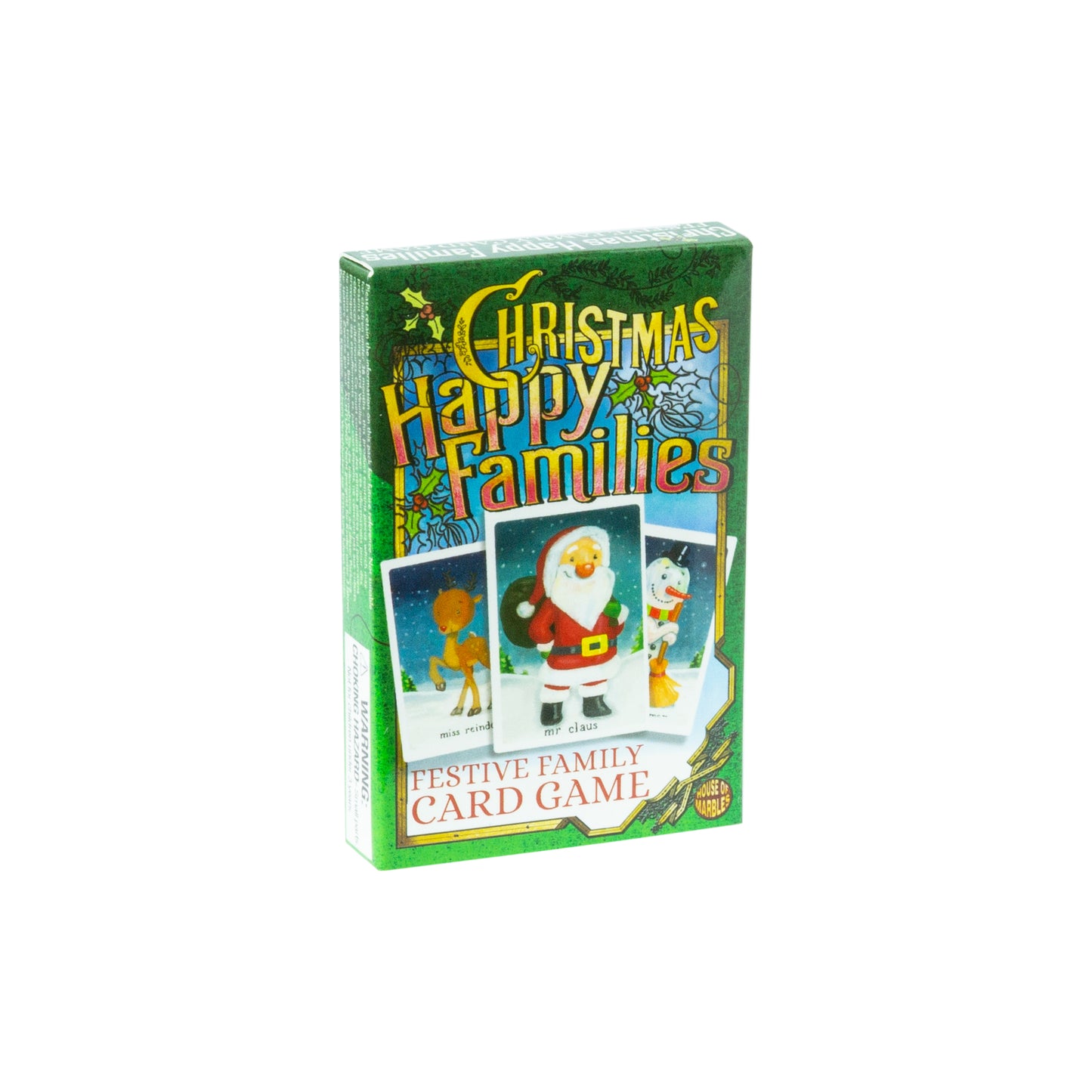 Christmas Happy Families Card Game