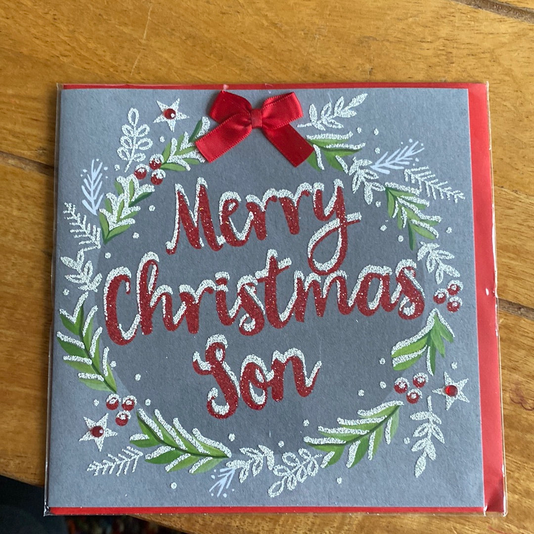 Son Christmas Card -Rosanna Rossi