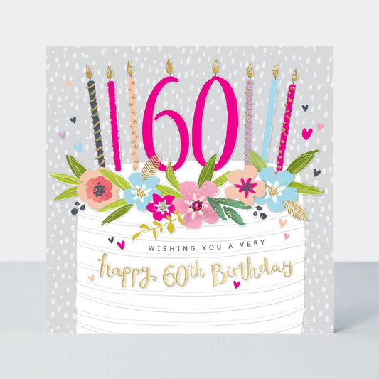 60th Birthday Card - Rachel Ellen