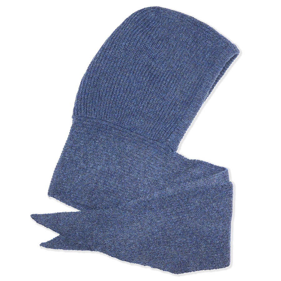 Hermione denim cosy hood/bonnet