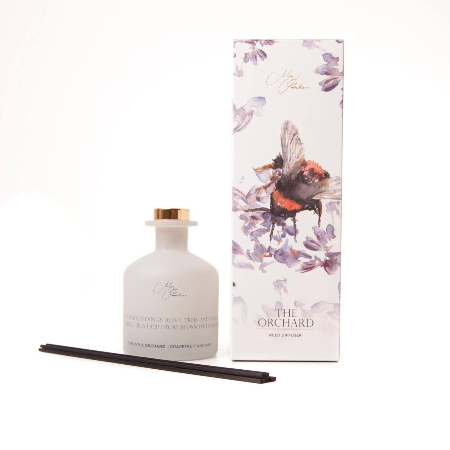 'The Orchard' Bee on Heather Design Reed Diffuser