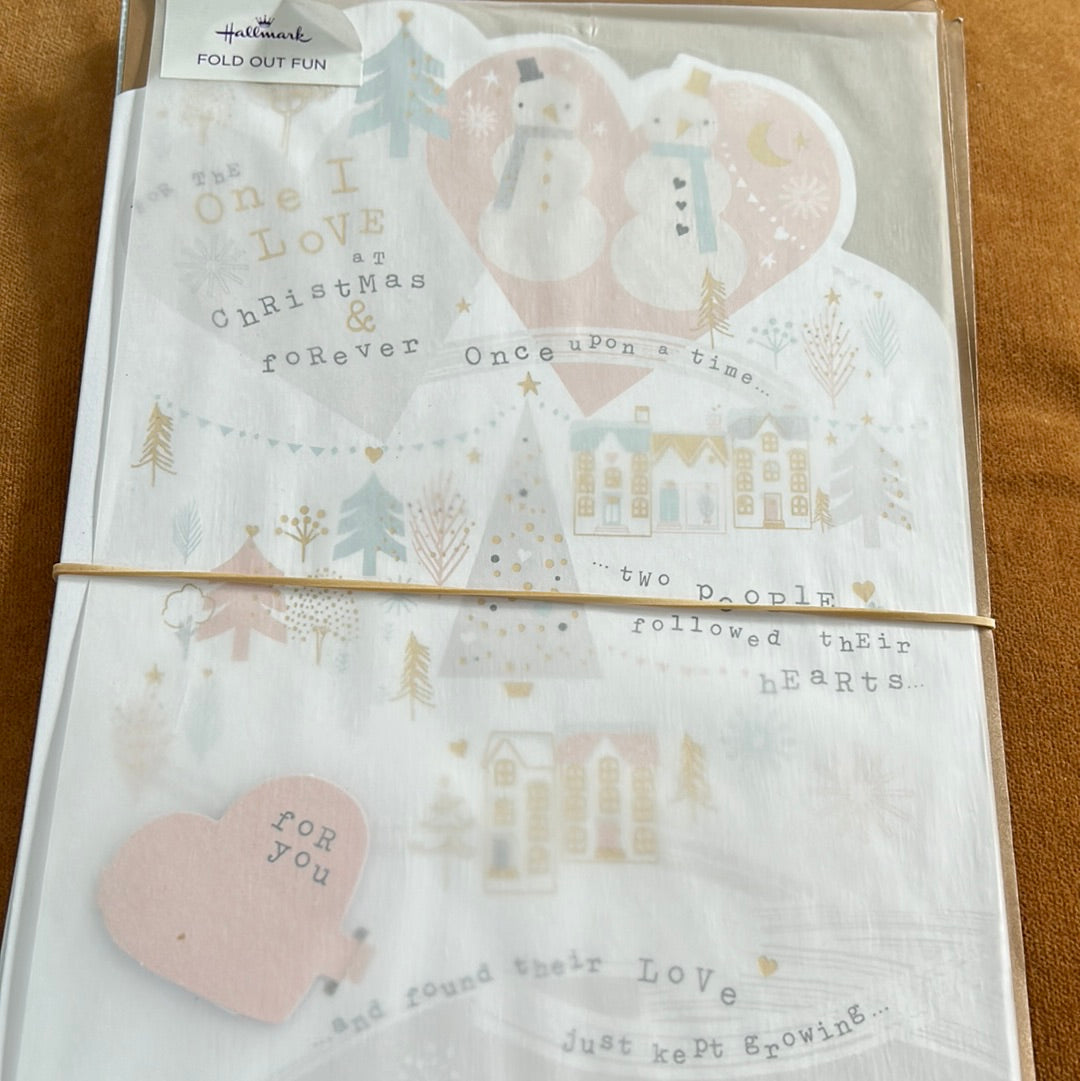 One I Love Christmas Card - Hallmark
