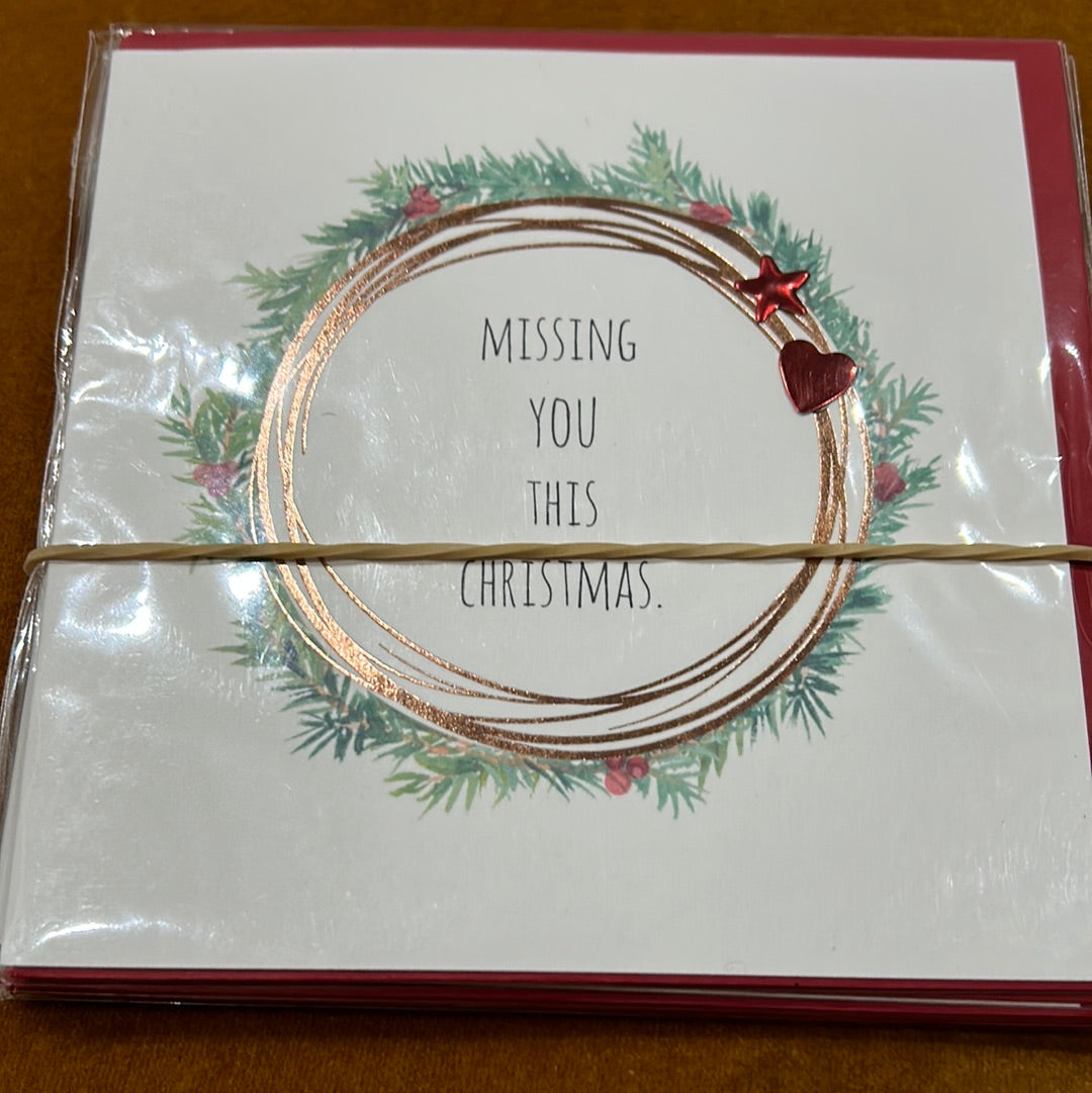 Across the Miles Christmas Card - Tracey Russell