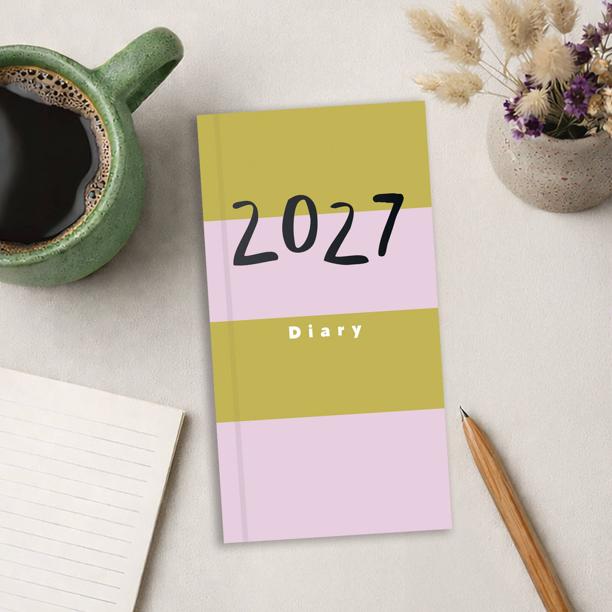 Caroline Gardner 2027 Stripes Slim Diary