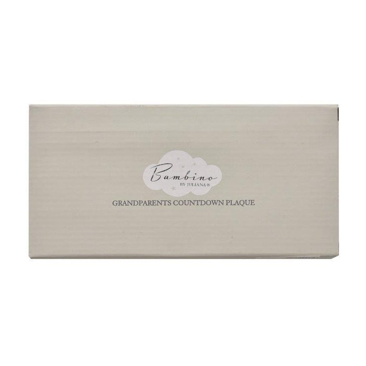 Bambino Countdown Plaque Grandparents