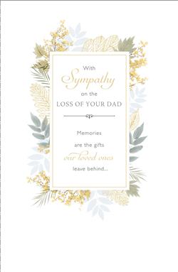 Sympathy Loss Of Dad Card