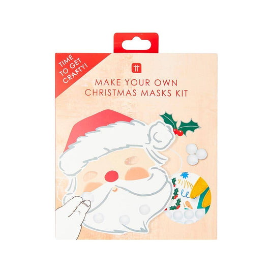 Make Your Own Christmas Masks Kit | 6 Pack |