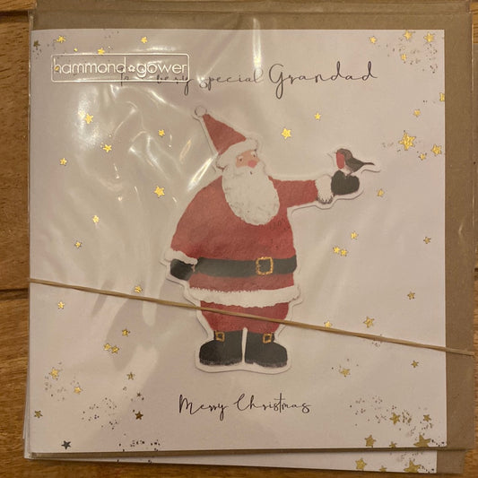 Grandad Christmas Card - Hammond Gower