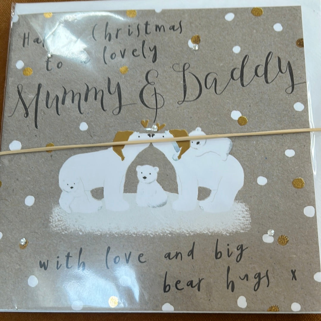 Mum & Dad Christmas Card - H&G