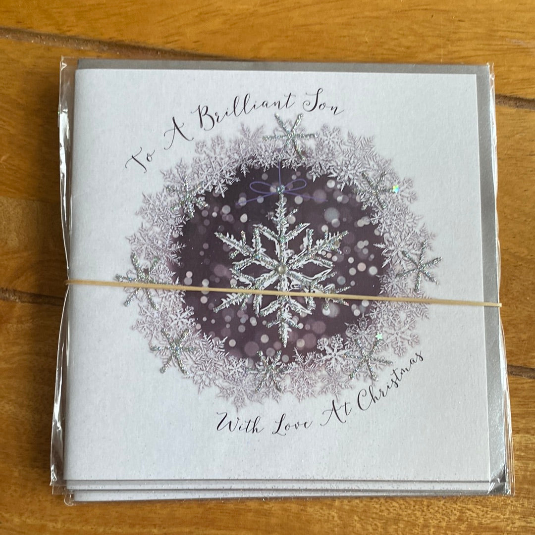 Son Christmas Card - Wendy Jones-Blackett