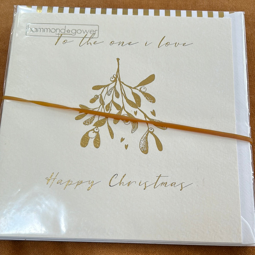 One I Love Christmas Card - HG