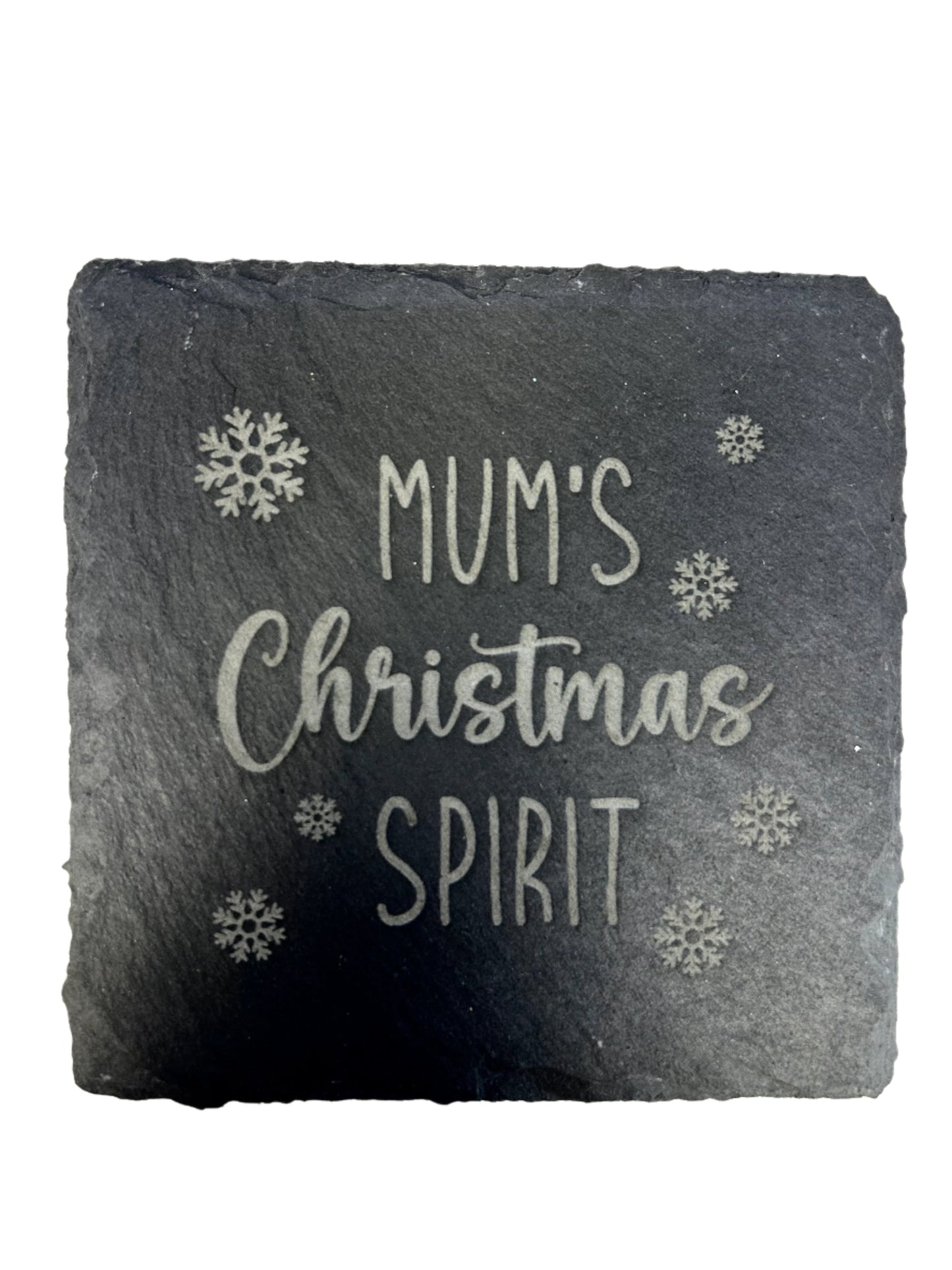 Personalised Coaster Christmas Spirit