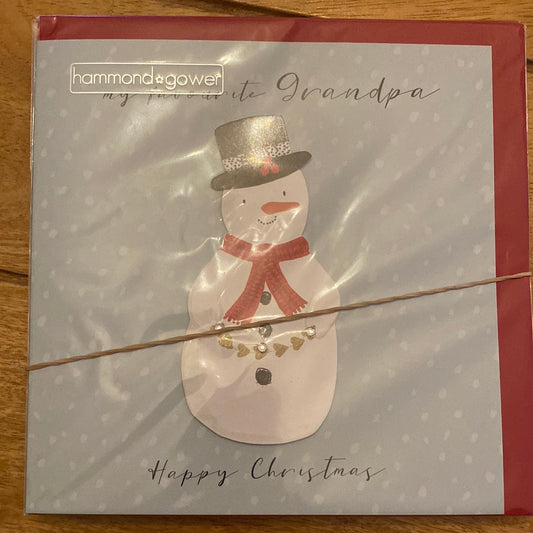 Grandpa Christmas Card - Hammond Gower