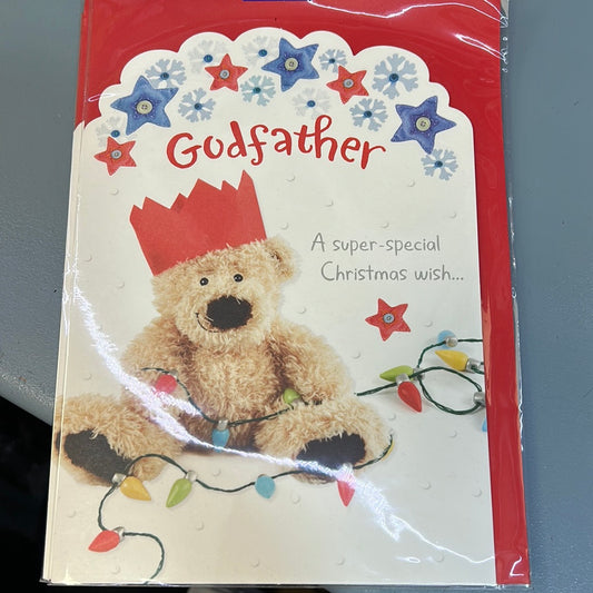 Godfather Christmas Card - Hallmark